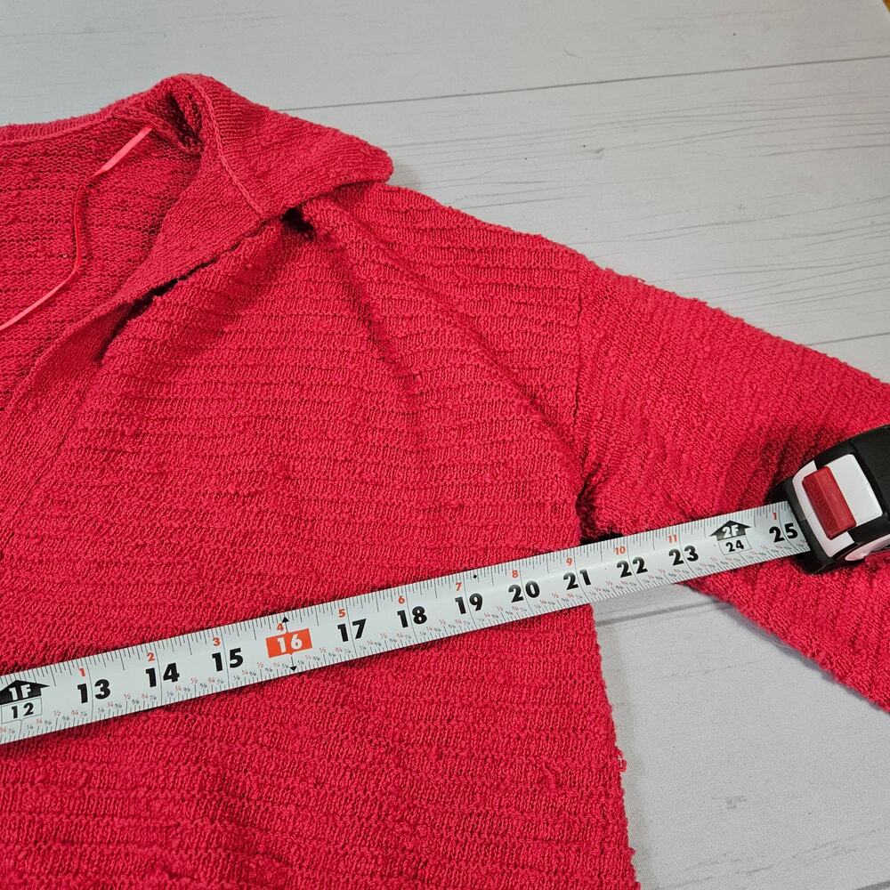Free People Beach Hot Pink Sweater Oversized - XS - Picture 5 of 6